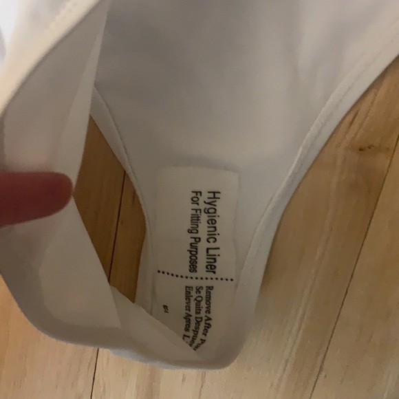 White Onepiece Swimsuit - Picture 5 of 6